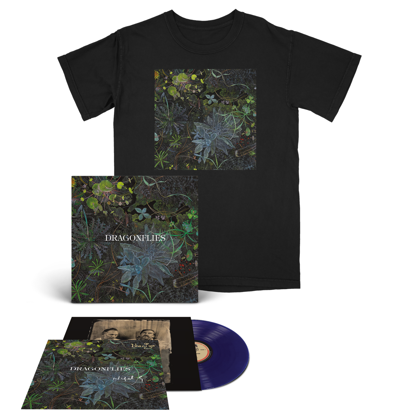 Dragonflies – Online Exclusive Purple 1LP Vinyl & T-Shirt